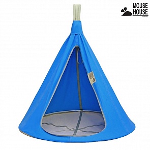 Подвесной гамак-качели, диаметр 110 см, бирюза темная (Mouse House, 6598RT)